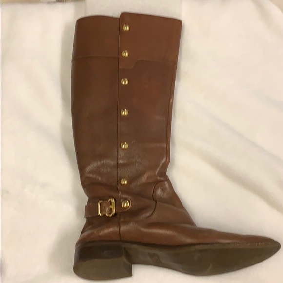 Michael Kors leather tall boots - Picture 1 of 7
